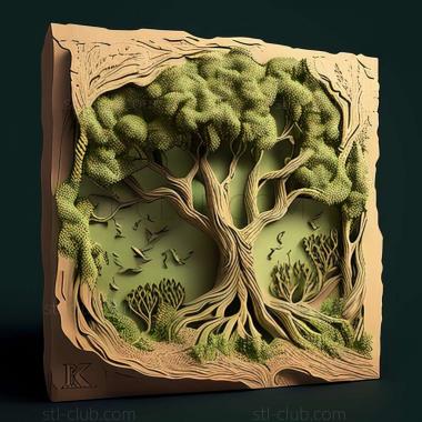 3D модель Ocor Moss Bron в Парагвае (STL)